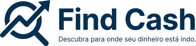 Find Cash — Descubra para onde seu dinheiro está indo.